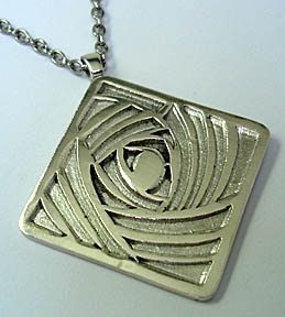 PMC Silber mit Stempel geformt