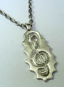 PMC Silber mit Stempel geformt